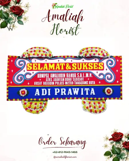 Papan Bunga Ucapan Selamat Lumbir